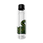 Bouteille en verre au design Anaconda